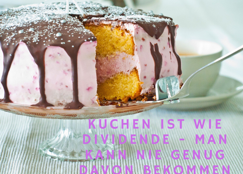 Hol dir endlich den Teil, der dir vom Kuchen zusteht!