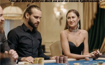„An der Börse geht es doch zu wie in einem Spielcasino, ich bleibe beim Sparbuch, das ist sicherer.“