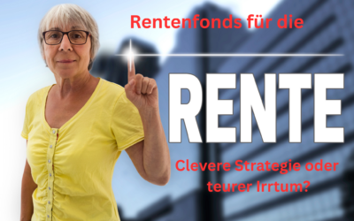 Rentenfonds für die Rente – clevere Strategie oder teurer Irrtum?