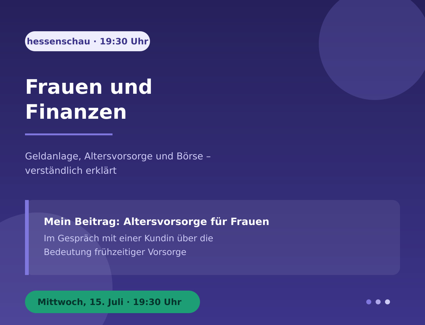 Beitrag Hessenschau 15.7.2026
